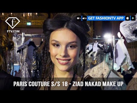 Ziad Nakad Make Up Paris Haute Couture Spring 2018 Collection | FashionTV | FTV