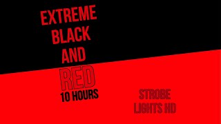 [10 HOURS] Extreme Fast Red Strobe Lights [SEIZURE WARNING]