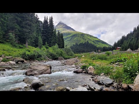 Wanderung von der Salzhütte hoch ins Verwalltal, Konstanzer Hütte, Silbertal-Klamm