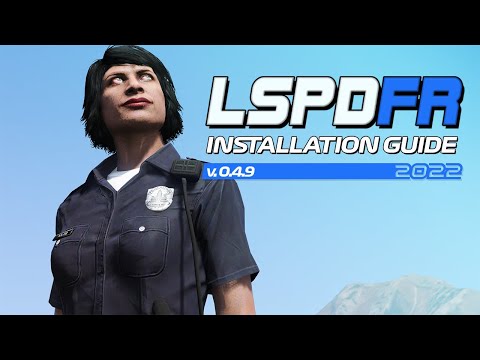How To Install LSPDFR 049 - 2022 ( GTA V - PC )