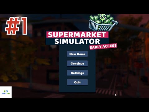WELCOME TO SUPERMARKET SWEEP! | Supermarket Simulator #1