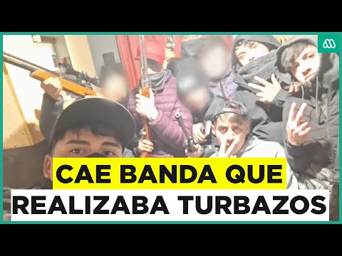 160 años de condena en total: Así cayó la banda que realizaba turbazos en sector oriente de Santiago