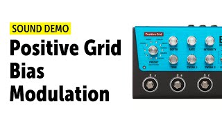 Video thumbnail for Positive Grid Bias Modulation Sound Demo (no talking) by Guitar Bonedo