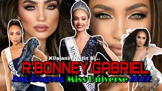 Ang Tunay na Pagkatao ni R'BONNEY GABRIEL Ang Bagong Miss Universe 2022 na Half-Pinay,Biography