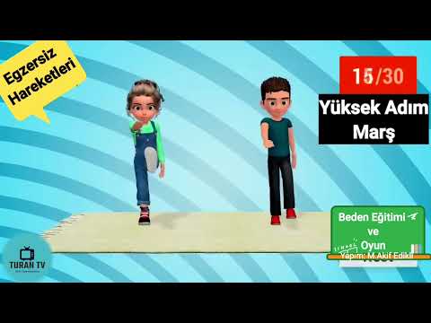 Beden Eğitimi ve Oyun Dersi Uzaktan Eğitim Egzersizleri 1  BÖLÜM #UzaktanEğitim #BedenEğitimiveOyun