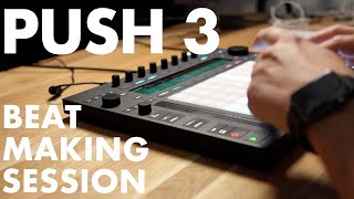Video thumbnail for Ableton Push 3 - Sampled beat making session by Accurate Beats