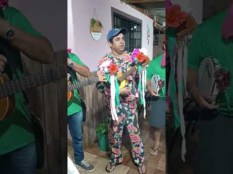 Companhia de Reis visitando a casa de Valcir dos Santos em Assis Chateaubriand Paraná.