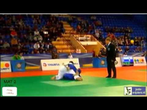 Judo 2013 European Open Minsk: Barkalaya (KAZ) - Zabarskas (LTU) [+100kg] QF