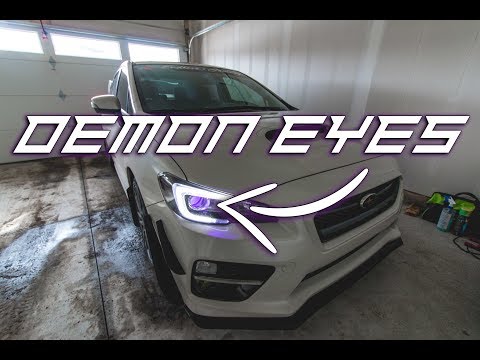 In-depth look at the Morimoto Demon Eyes | 2016 2018 Subaru WRX STI
