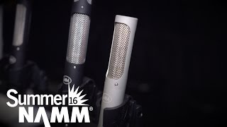 Video thumbnail for Mesanovic Microphones Model 2A - Summer NAMM 2016 by Sound On Sound magazine