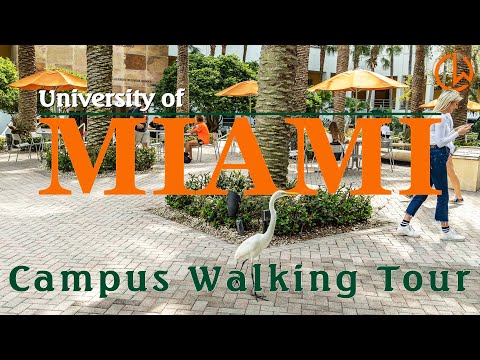 University of Miami [4K] Campus Tour (2021)