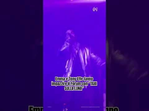 EMMA e TONY EFFE insieme al FORUM per cantare “TAXI SULLA LUNA”