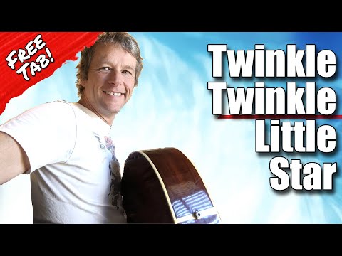 How to play Twinkle Twinkle Little Star : Guitar Lesson #253