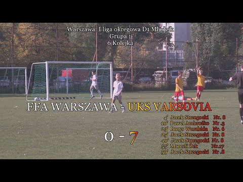 FFA WARSZAWA - UKS VARSOVIA 0 - 7 ❤❤❤❤❣❣❣
