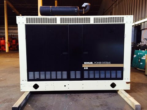 Used-Kohler 57 kW standby (52 kW prime) natural gas generator - Stock# 46501002