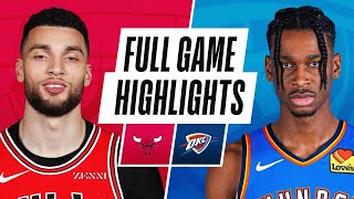 BULLS at THUNDER | FULL GAME HIGHLIGHTS | January 15, 2021