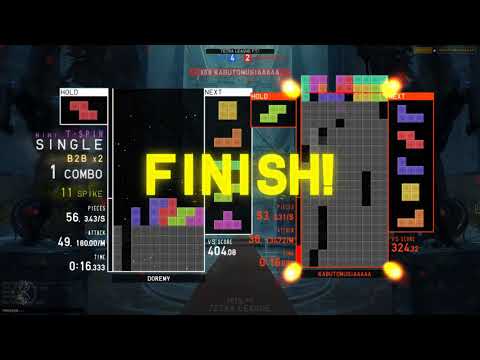 [TETR.IO] Tetra League: Doremy vs. kazu (03-07-2020)