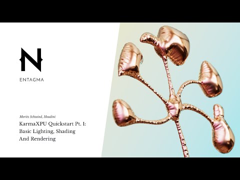 KarmaXPU Quickstart Pt. 1 - Basic Lighting, Shading & Rendering
