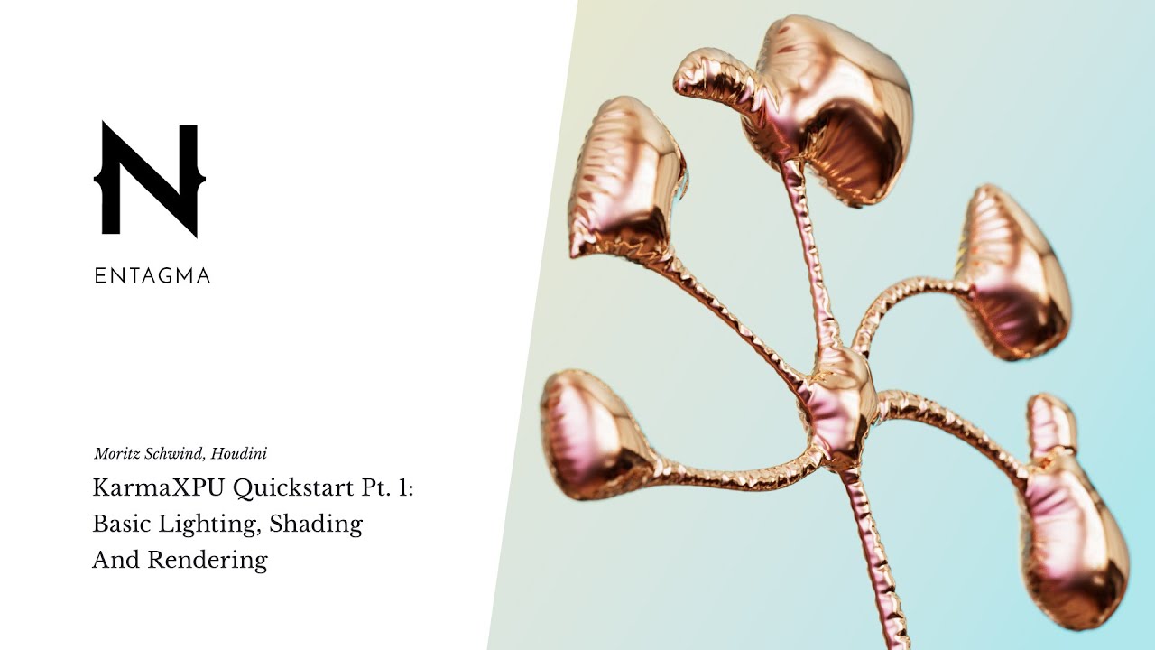 KarmaXPU Quickstart Pt. 1 - Basic Lighting, Shading & Rendering