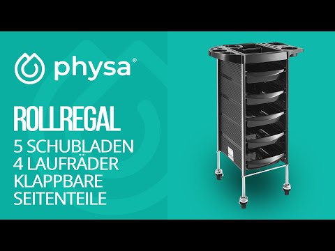 Video - B-Ware Rollregal mit 5 Schubladen