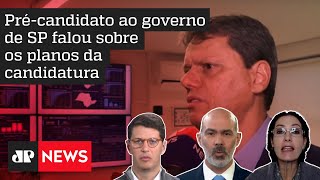 Tarcísio de Freitas recebe propostas da saúde em sindicato