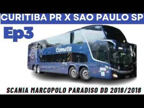 Viagem Viação Cometa - Curitiba PR x São Paulo SP ep3