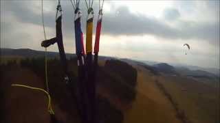 preview picture of video 'Paragliding Wirmighausen März 2011'