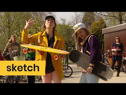 Skate-moeders | Sketch | Het Klokhuis