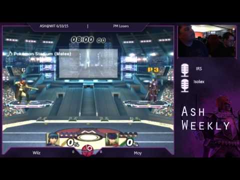 Wilz (Marth) vs. Moy (Ike) - PM Loser's Bracket ASH@WIT 7/10/15