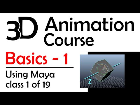 3D Maya Animation Basics 1 Intro To Maya Free 3D Animation Course