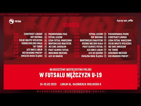 MMP w Futsalu U-19 2023 | TAF Toruń - JKS SMS Jarosław