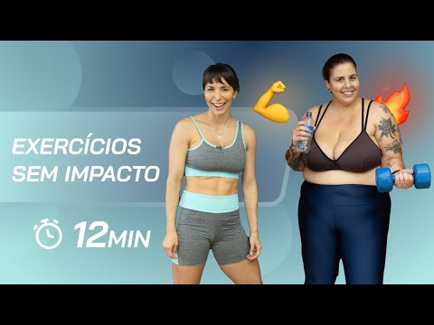 Exercícios para obesos - emagrecer em casa sem impacto - Carol Borba