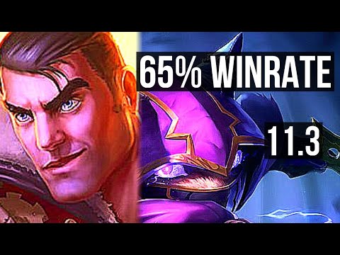 JAYCE vs KENNEN (TOP) | 4/0/6, 65% winrate, Rank 11 Jayce | EUW Challenger | v11.3