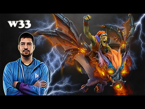 w33 - Batrider Midlane vs Ramzes AntiMage | Dota 2 7.28a Gameplay