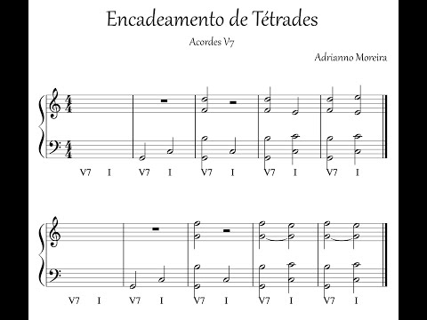 Vídeo 19 - Encadeamento de Tétrades e Tríades