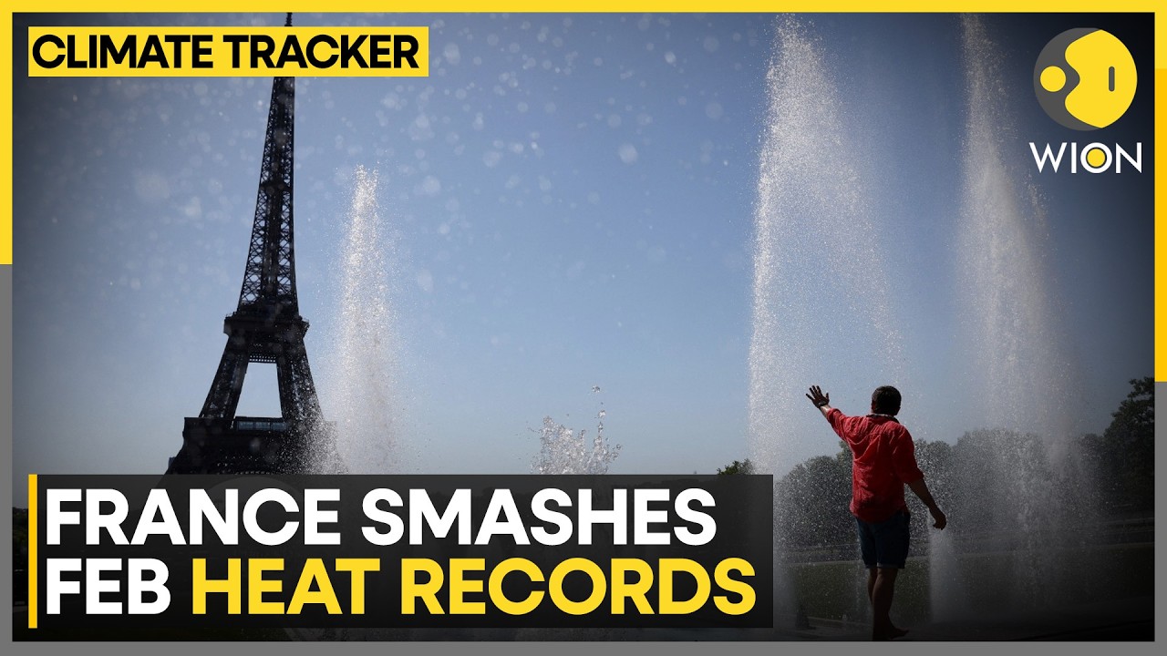 France Smashes February Heat Records As Temperatures Near 30°C | WION Climate Tracker