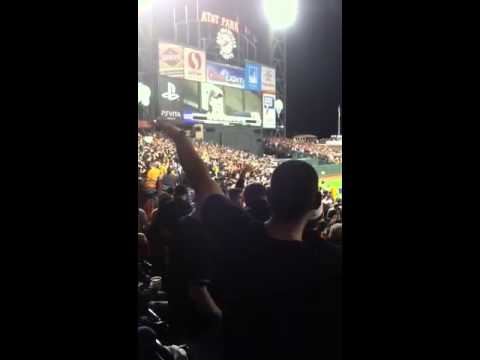 SF Giants-2012 World Series-Game 2- 8th Inning