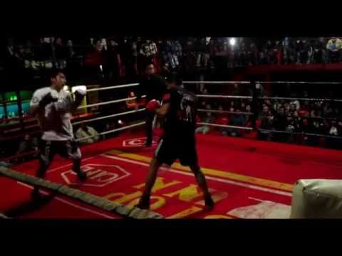 pelea de box - galpón 12-  Luchador: Nicolas Ojeda ( J Vergara )