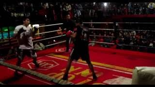 pelea de box - galpón 12-  Luchador: Nicolas Ojeda ( J Vergara )