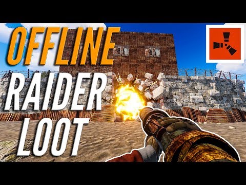 TAKING OUT TOXIC OFFLINE RAIDERS (MASSIVE LOOT) | Vanilla Rust