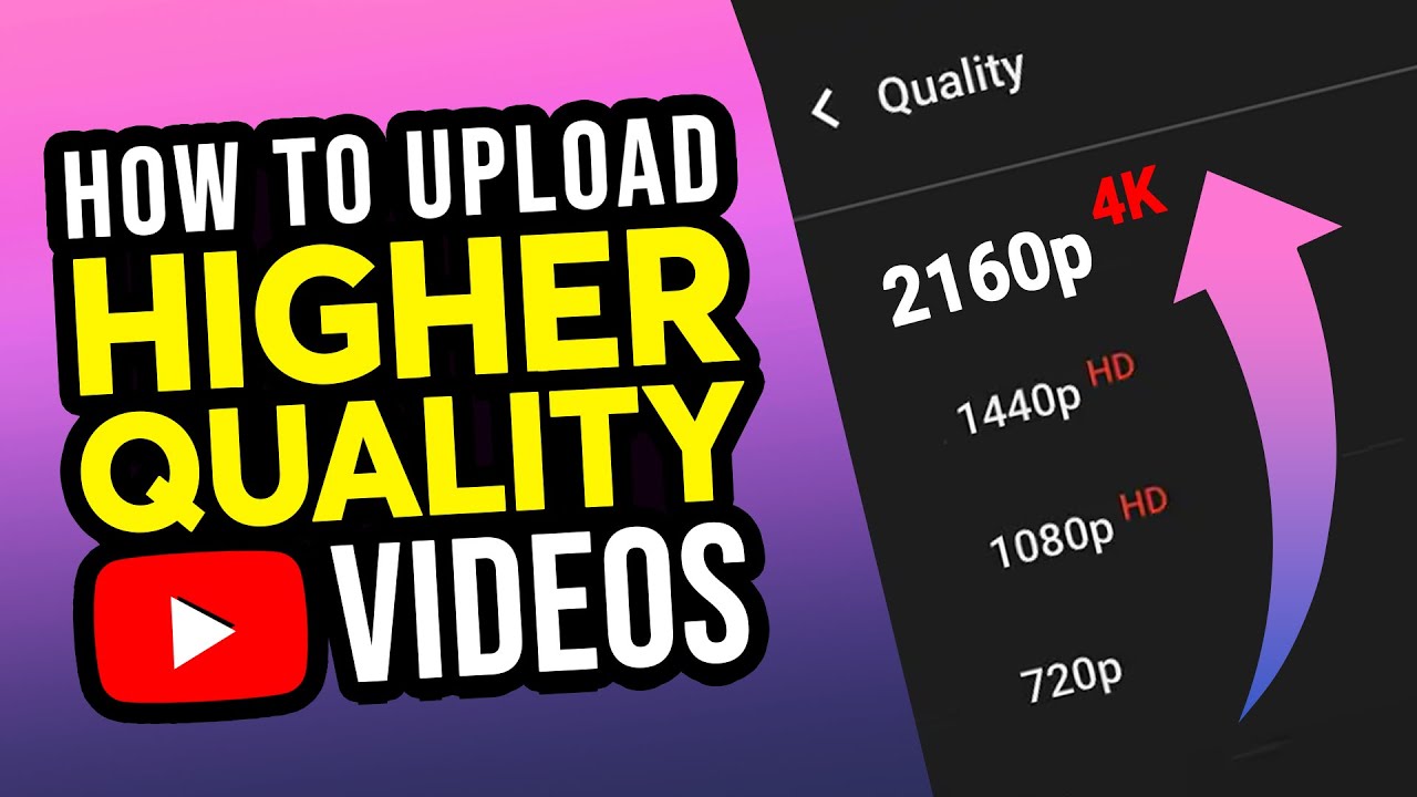 Upload High Quality Video To Youtube From Phone (2025 FIX)