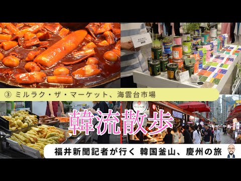 [Passeio Coreano] Mille Lacs the Market, Haeundae Market (Busan, Gyeongju Trip)