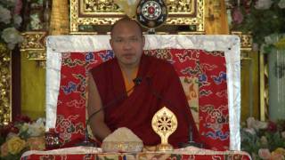 HH Karmapa offers a Dharma Talk to Kagyu Gunchoe monks