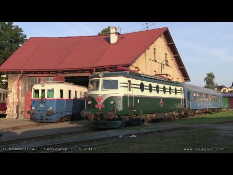 „Modrý šíp“ na trati Olbramovice - Sedlčany 11. 9. 2016