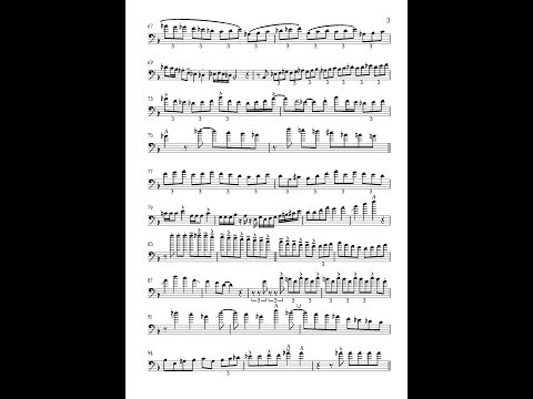 Marshall Gilkes Trombone Solo on "Always Forward" - Transcription