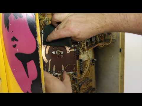 1972 Williams Pinball Super Star Stepper Unit "Ball Count" Rebuild Part 2