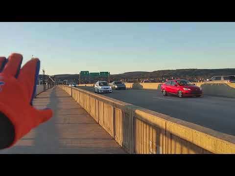 Bridge of South Williamsport Pennsylvania sunset