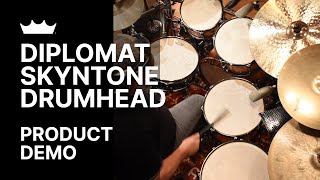 Video thumbnail for Diplomat Skyntone Drumhead - Product Demo | Remo by Remo Inc.