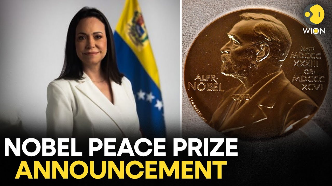 Noble Peace Prize Announcement LIVE: María Corina Machado Wins Nobel Peace Prize 2025 | WION LIVE