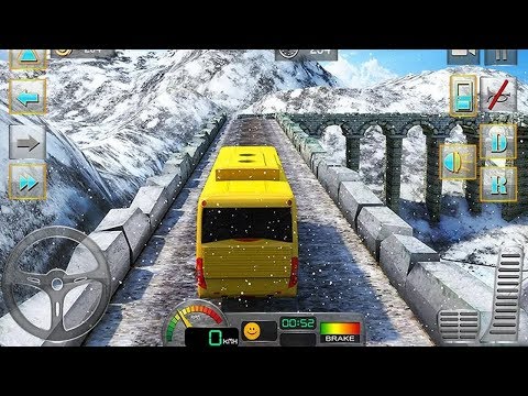 Bus Driver 3D: Hill Station - iOS/Android Gameplay Video